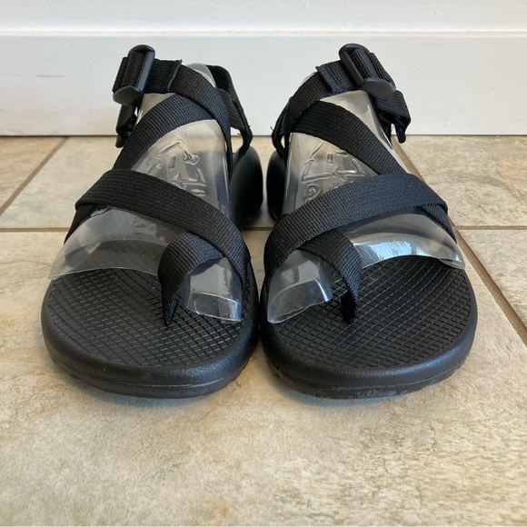 Chaco Z2 Classic Black Sandals 8 - Picture 4 of 8